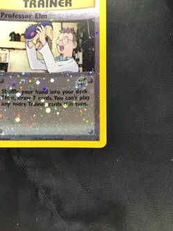 Pokemon Cards: Best of Game Promo: Professor Elm 3 - Image 5