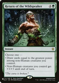 Return of the Wildspeaker The List LP MTG - Image 1
