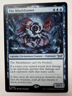 MTG Magic the Gathering The Mindskinner (66/499) Duskmourn House of Horror - Image 1