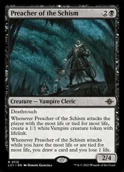 Preacher of the Schism LCI LP MTG - Image 1