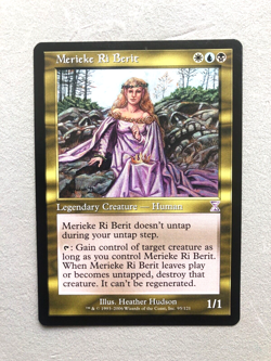 Mtg Carte Magic Timeshifted Merieke Ri Berit LP - Image 1