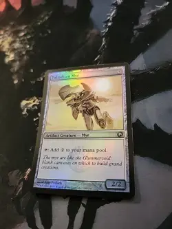 MTG Scars Of Mirrodin FOIL Uncommon Palladium Myr MP - Image 4