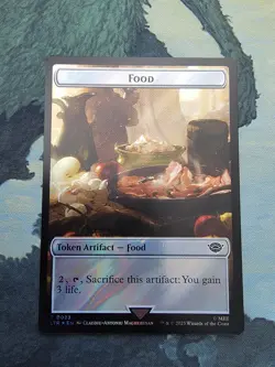 MTG LOTR Food 0023/Orc Army Token Surge Foil NM - Image 1