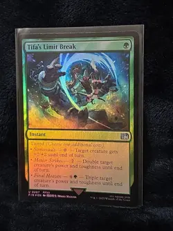Tifa's Limit Break U Foil #207 | Final Fantasy FIN | MTG - Image 1