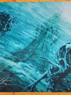 Lake of the Dead MTG Playmat SIGNED Pete Venters Wizards Of The Coast - Image 5