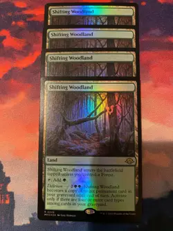 MTG Modern Horizons 3 Shifting Woodland Foil x 4 - Image 1
