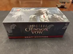 Magic: The Gathering Innistrad: Crimson Vow Draft Booster Box Sealed 630509993475 - Image 1