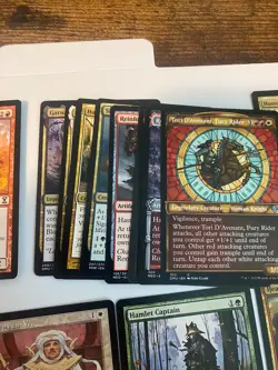 MTG Human Tribal Lot 134 Cards Magic the Gathering Commander EDH White Blue - Image 3