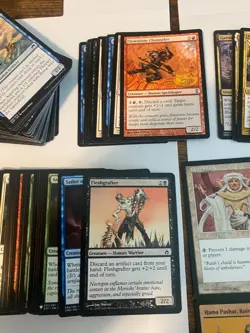 MTG Human Tribal Lot 134 Cards Magic the Gathering Commander EDH White Blue - Image 4