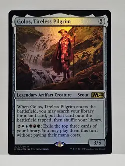 Magic The Gathering Golos, Tireless Pilgrim Core Set 2020 Foil - Image 1