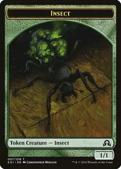 10 Insect Token Shadows Over Innistrad MTG Magic the Gathering NM/M - Image 1