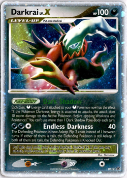 Darkrai LV.X - DP19 - Pokemon Diamond & Pearl Promo Holo Rare MP - Image 1
