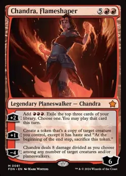 Chandra, Flameshaper FDN LP MTG - Image 1