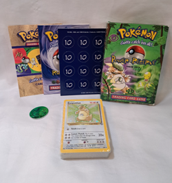 1999 WOTC Pokemon _Jungle _Power Reserve Theme Deck open box, sealed deck - Image 1