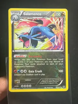 Pokemon - Salamence - 64/101 - Holo Rare - Reverse Holo - Plasma Blast - NM - Image 1