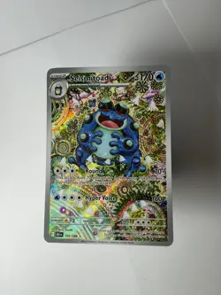 Pokemon TCG SV Black Bolt English - Seismitoad #105/086 Illustration Rare - Image 1