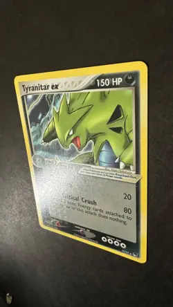 Pokemon TCG - Tyranitar EX Rare 17/17-Excellent Condition-POP Series 1 Promo - Image 3
