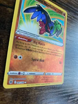 Radiant Hawlucha 081/189 Astral Radiance Ultra Rare Holo Pokemon TCG Card NM - Image 2