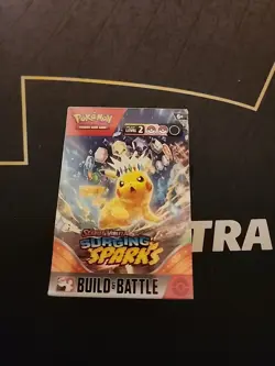 Pokemon Surging Sparks Build & Battle Box NEW SEALED - Image 1