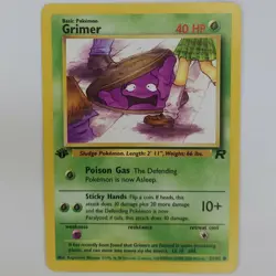 Pokemon 1st Edition Team Rocket Grimer Common (57/82) - Image 1