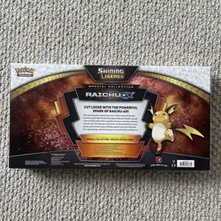 Pokemon TCG Shining Legends Special Collection Raichu GX Box BRAND NEW SEALED 820650803635 - Image 2