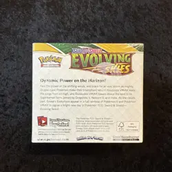 Pokemon TCG Sword and Shield Evolving Skies Booster Box Factory Sealed 820650818776 - Image 2