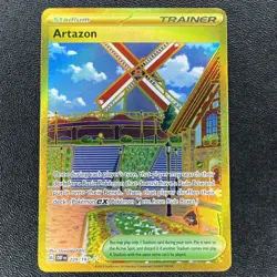 Artazon 229/197 Sv03: Obsidian Flames Hyper Rare Pokemon Card NM - Image 1
