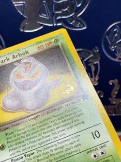 Dark Arbok W Stamped 19/82 Wizards Of The Coast Promo Pokemon Card NM/M - Image 2