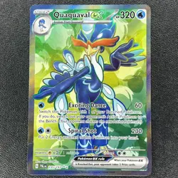 Quaquaval ex #235/193 SV02: Paldea Evolved Ultra Rare Pokemon Card NM - Image 1