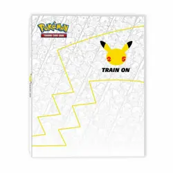 Pokemon tcg train on first partner binder holds 30 oversize cards in stock - Image 1