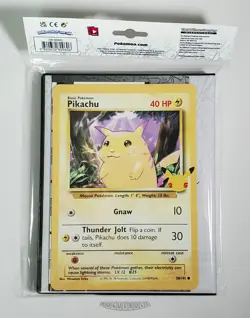 Pokemon tcg train on first partner binder holds 30 oversize cards in stock - Image 2