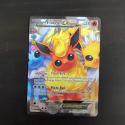 Pokemon TCG Generations 2016 Flareon EX Full Art Ultra Rare Card #RC28/RC32 - Image 1
