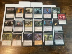 MTG Skeleton Zombie Lot 19 Cards Magic the Gathering Tribal Commander EDH - Image 1