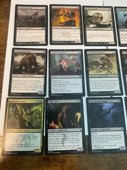 MTG Skeleton Zombie Lot 19 Cards Magic the Gathering Tribal Commander EDH - Image 2