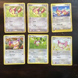 Pokemon TCG- Skitty 6 Card Lot - 6/10, 79/100, 93/127, 113/160, 119/146 - Image 1