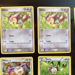 Pokemon TCG- Skitty 6 Card Lot - 6/10, 79/100, 93/127, 113/160, 119/146 - Image 3