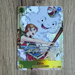 OP11-106 Zeus : Rare Alternative Art English One Piece TCG Card : OP11: - Image 1