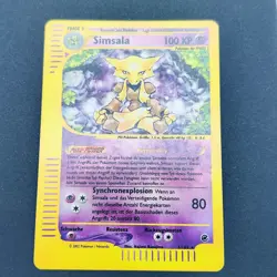 Pokemon TCG Karte - Simsala 1/165 Reverse Holo E-Series Expedition Base Set Rare - Image 2