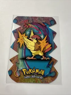 Pidgeotto #17 EV11 of 12 | Topps Series 2 Pokemon Card | Die Cut NM - Image 3