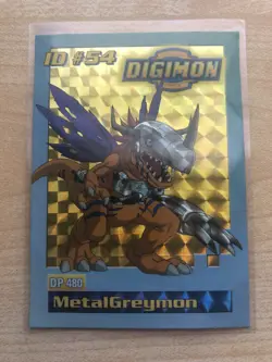 Digimon Bandai 1999 Holo Cards (Metalgreymon, Weregarurumon, Wargreymon NIP!) - Image 3