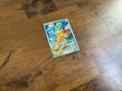 Pikachu Fullart Promo Card Good/ Mint Condition - Image 1