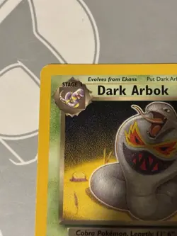 Dark Arbok 19/82 W STAMPED WOTC Promo 2000 Pokemon Card TCG - Image 4