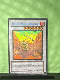 Black Rose Dragon CSOC-EN039 Ghost Rare NM Yugioh Card - Image 1