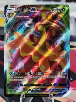 Flapple VMAX 019/163 Battle Styles 2021 Ultra Rare Pokemon Card - NM - Image 1