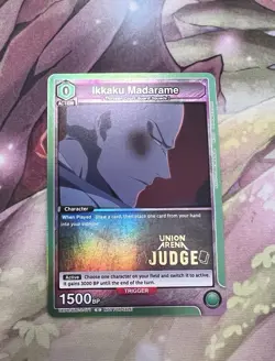Bleach Ikkaku Madarame Judge Foil - UEPR /BLC-2-071 NM - Union Arena - Image 1