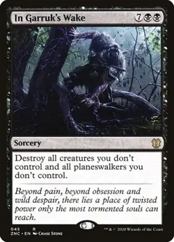 In Garruk's Wake Zendikar Rising Commander LP MTG - Image 1