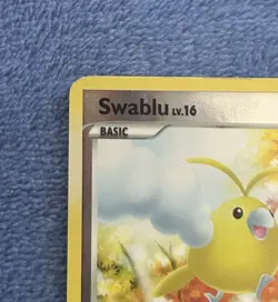 Swablu Pokemon Card Shiny Reverse Holo #SH5 First Edition Moderately Played - Image 2