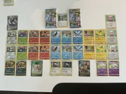 2 Booster Packs + 77 Card Pokemon Go Lot - Charizard, Pikachu, V, Promo Holos NM - Image 4