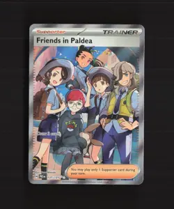 Friends in Paldea 137/131 Prismatic Evolutions Ultra Rare Full Art Pokemon Card - Image 1