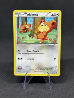 Teddiursa - RC15/RC25 - Pokemon Legendary Treasures Radiant Collection Card NM - Image 1